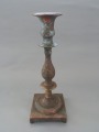 Cara time bronze candlestick h 25 cm