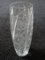 Iļģuciema stikla fabrika - Vāze, kristāls, h 26 cm