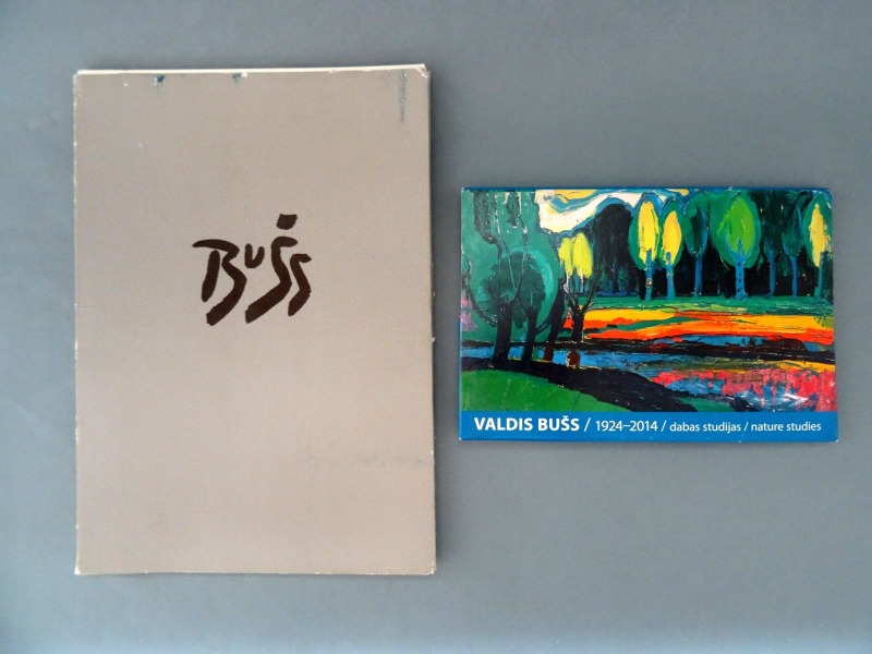 V. Bushs, folders with reproductions 2 sets, 24 pcs. and 12 pcs.