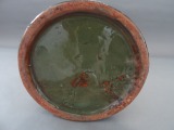 Painted ceramic vase, h 30.5 cm