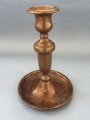 Bronze candlestick h 17 cm