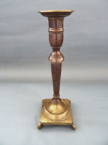 Bronzas svečturis, Krievija, 18.gs., h 23,5 cm