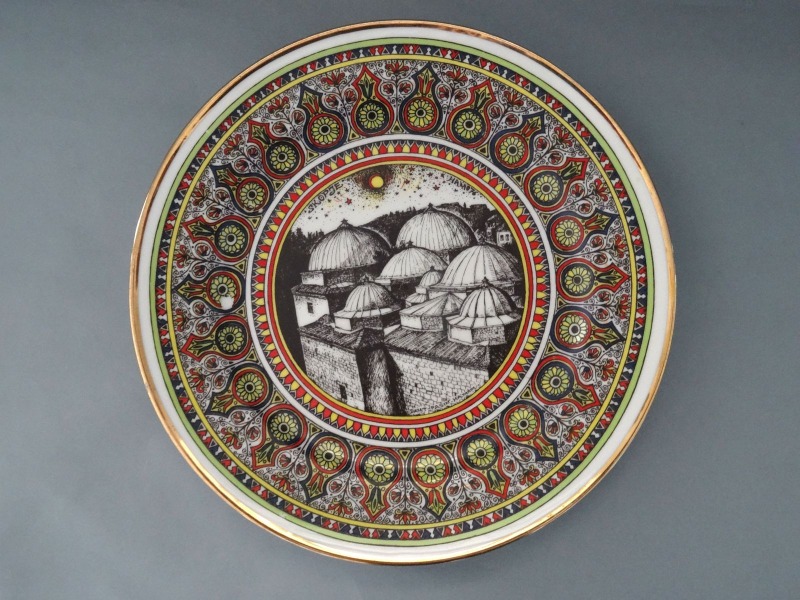 Decorative plate Split-Yugoslavia d 23.5 cm