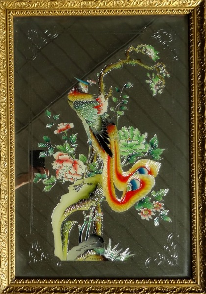 Картина на зеркале, Япония, 60х39 см