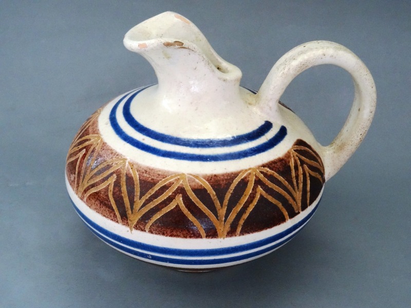 Ceramic pitcher, h 15 cm