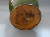Combined Art - Vase green, ceramics, 1950s-60s, h 21 cm; with defects