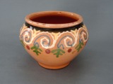 Kuznetsov - Flower pot, ceramics, h 9 cm, d 13 cm