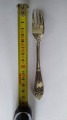 Silver dessert fork Latvia 1930s length 16 cm weight 29 grams