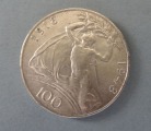 Silver coin Czechoslovakia