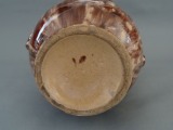 Vase with grapes, ceramic, h 19 cm