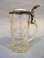 Beer mug with the author's initials J. M. h 16.5 cm