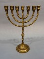 Bronze candlestick Menora h 24 cm