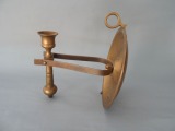 Подсвечник моряка бронзовый, h 19,5 см (настольный / настенный)