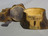 Koka figūra ar slēpni 1930tie gadi, h 20 cm