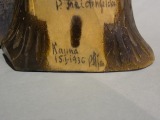 Koka figūra ar slēpni 1930tie gadi, h 20 cm