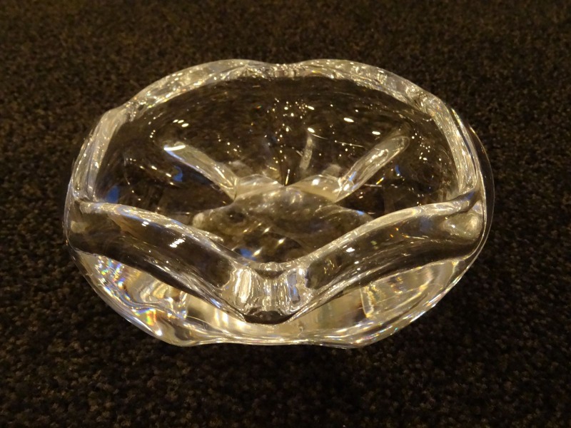 Christal Bowl 1960` Orrefors d 15 cm