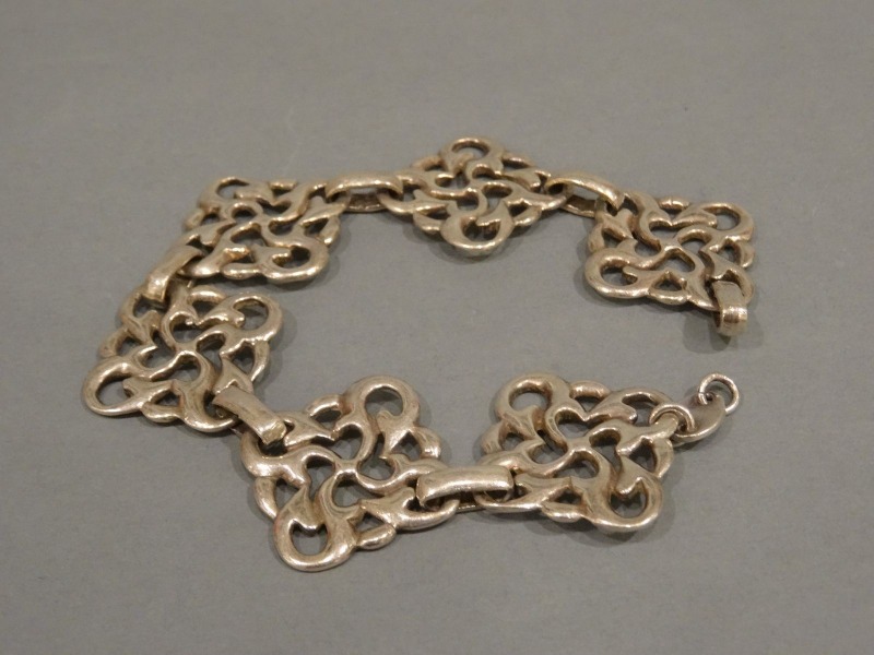 Silver bracelet Sezgin 925 fineness, 23,25g. length 18 cm