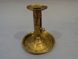 Bronze candlestick h 12 cm