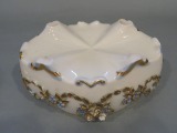 French jewelry casket with flowers, 12x20 cm