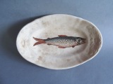 Kuznetsov - plate, porcelain, 13.5x8 cm