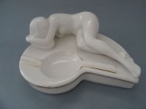 Kuznetsov - Ashtray, porcelain, with a crack