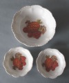 Jessen - jam dish set, 3 items, d 13,5 cm, d 9 cm