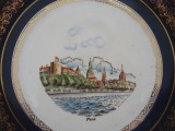 PFF Riga - Plate "Riga", porcelain, d 27 cm