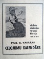 1936.g. vasaras ceļojumu kalendārs