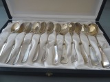 Silver spoons 12 pcs., Weight of each spoon 9.65 g., 830 fineness MGABL 