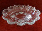 Ilguciems glass factory - Fruit glass bowl 33.5x26 cm
