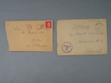 Письма военного времени, 1943 г., 2 шт.