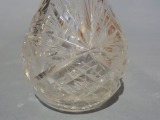 Crystal carafe with silver finish, 1928, h 28 cm