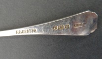 Ложки, серебро 9 см 39гр., Швеция