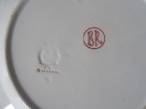 Kuznetsov - Plate, faience, d 25 cm, master BR