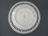 RPF - porcelāna šķīvis ar rozēm, d 22 cm