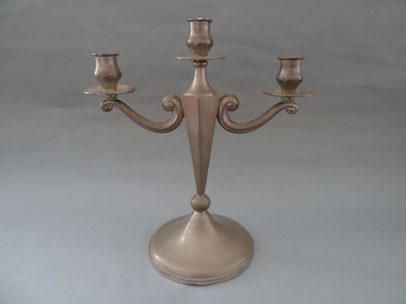 Svensk tenn - Tin candlestick, 1950, E.Sm. K D 8