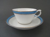 Gardner - Cup with saucer, thin porcelain, Tsarist Russia, end of 19th century