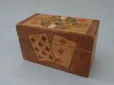 Playing cards with a box, 1930s, 2 incomplete sets