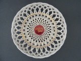 RPF - Dekoratīvs porcelāna šķīvis LPSR 15. d 23 cm ar nelielu defektu