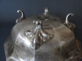 Silver fruit bowl h 7.5 cm W 20 cm 1858, Russia, 358.gr.