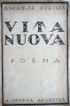 Andrejs Kurcijs - Vita Nuova, poema, A. Gulbja apgādībā, S.Vidberga vāks