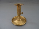 Bronze candlestick Tsarist Russia, h 12 cm