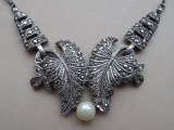 Серебряное колье, 925 проба, ручная работа, Швеция, 17 гр.