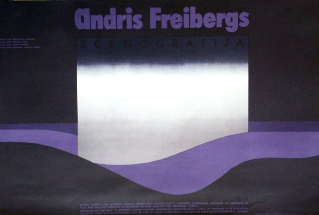„Andris Freibergs. Scenogrāfija”