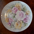 Plate with roses