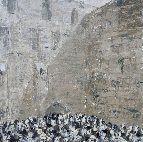 Raudu siena. Jeruzaleme
