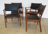 Ole Wanscher - mahogany chairs 4pcs.