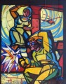 Stained glass project for Daugavpils Local History Museum
