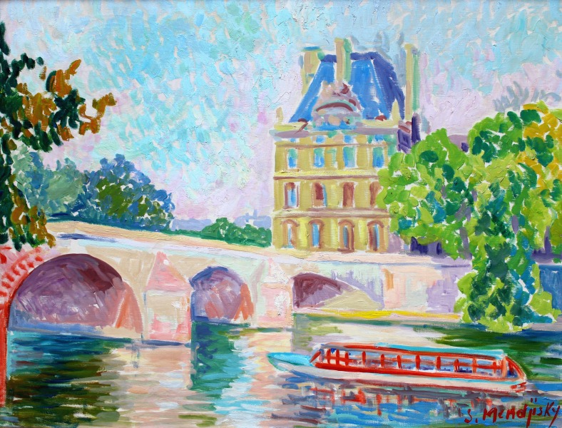 The Seine at the Louvre