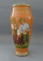 Ceramic vase h 26.5 cm, with small defects
